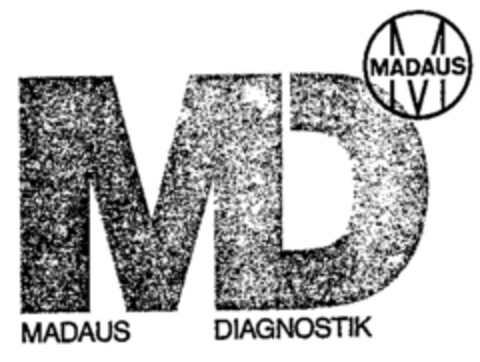 MD MADAUS DIAGNOSTIK Logo (WIPO, 02.07.1987)