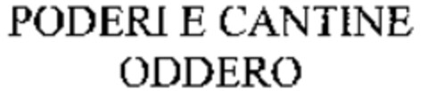 PODERI E CANTINE ODDERO Logo (WIPO, 13.12.2007)