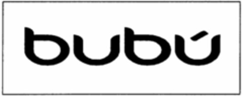 bubú Logo (WIPO, 23.12.2010)