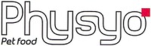 Physyo Pet food Logo (WIPO, 08.09.2015)