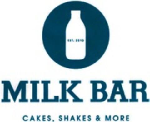MILK BAR CAKES,SHAKES & MORE Logo (WIPO, 22.11.2016)