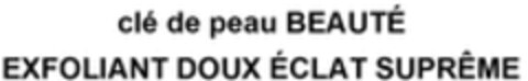 clé de peau BEAUTÉ EXFOLIANT DOUX ÉCLAT SUPRÊME Logo (WIPO, 22.07.2020)