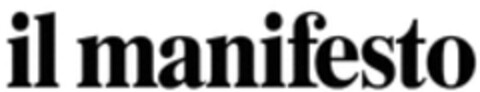 il manifesto Logo (WIPO, 24.04.2023)