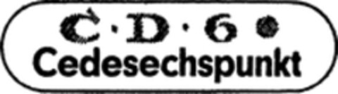 C.D.6 Cedesechspunkt Logo (WIPO, 30.09.1959)