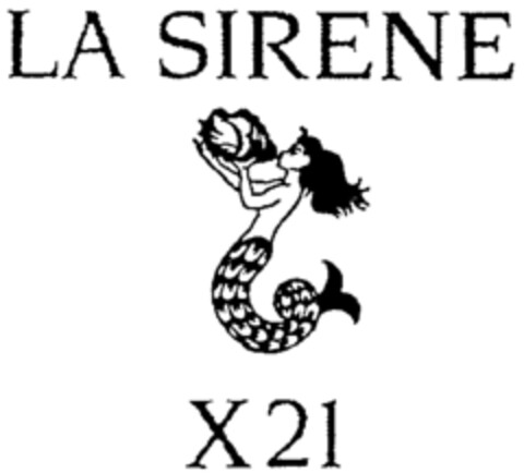 LA SIRENE X21 Logo (WIPO, 02.10.1998)