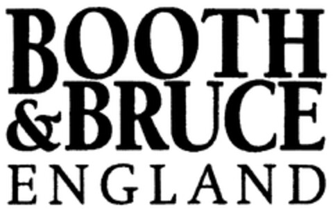 BOOTH & BRUCE ENGLAND Logo (WIPO, 20.08.2008)