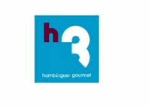 H3 HAMBÚRGUER GOURMET Logo (WIPO, 06/30/2010)