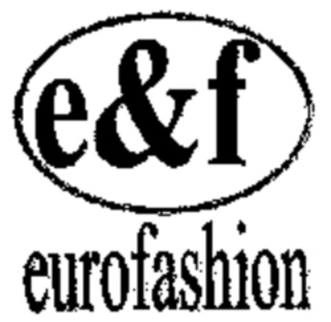 e&f eurofashion Logo (WIPO, 27.09.2010)