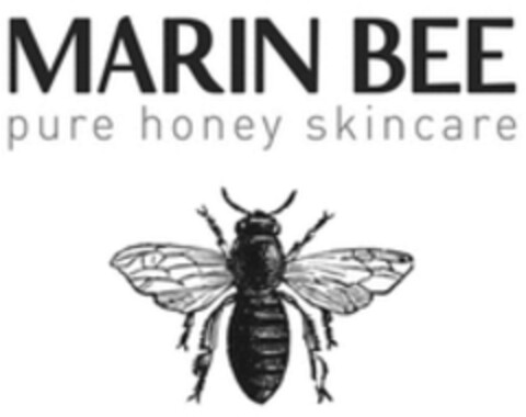 MARIN BEE pure honey skincare Logo (WIPO, 14.02.2018)