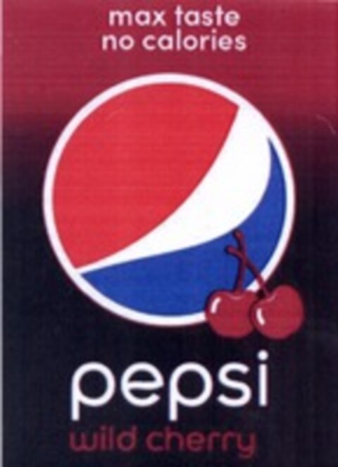 max taste no calories PEPSI wild cherry Logo (WIPO, 10/23/2017)