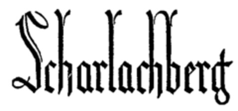 Scharlachberg Logo (WIPO, 11.02.1967)