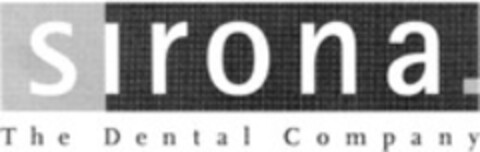 sirona The Dental Company Logo (WIPO, 11/10/1998)