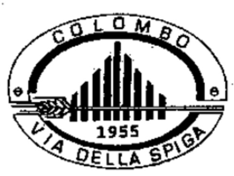 COLOMBO VIA DELLA SPIGA 1955 Logo (WIPO, 11/07/2005)