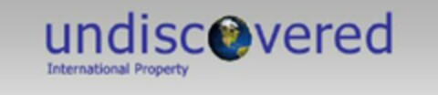 undiscovered International Property Logo (WIPO, 28.02.2008)