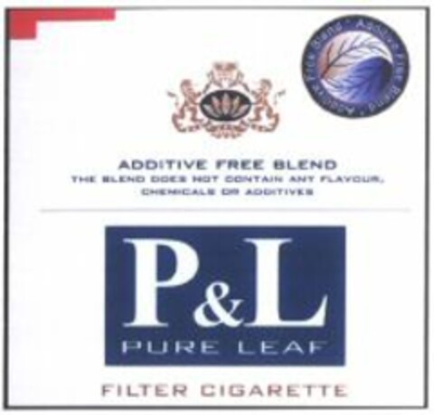 P&L PURE LEAF FILTER CIGARETTE Logo (WIPO, 20.01.2009)