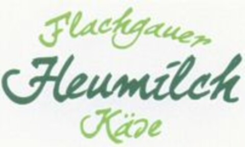 Heumilch Flachgauer Käse Logo (WIPO, 18.06.2010)