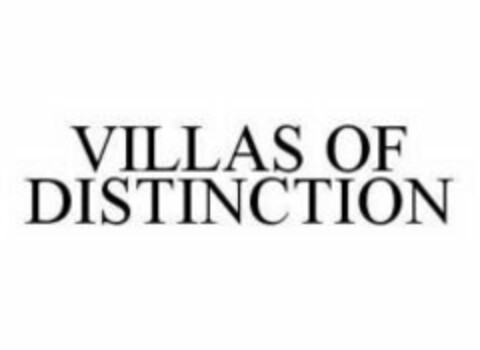 VILLAS OF DISTINCTION Logo (WIPO, 11/11/2011)