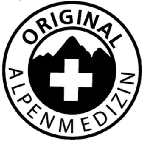 ORIGINAL ALPENMEDIZIN Logo (WIPO, 06/30/2014)