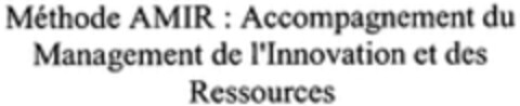 Méthode AMIR: Accompagnement du Management de l'Innovation et des Ressources Logo (WIPO, 23.07.2014)