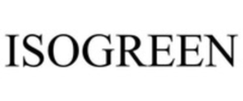 ISOGREEN Logo (WIPO, 10.04.2015)