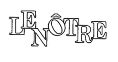 LENÔTRE Logo (WIPO, 02.07.1970)