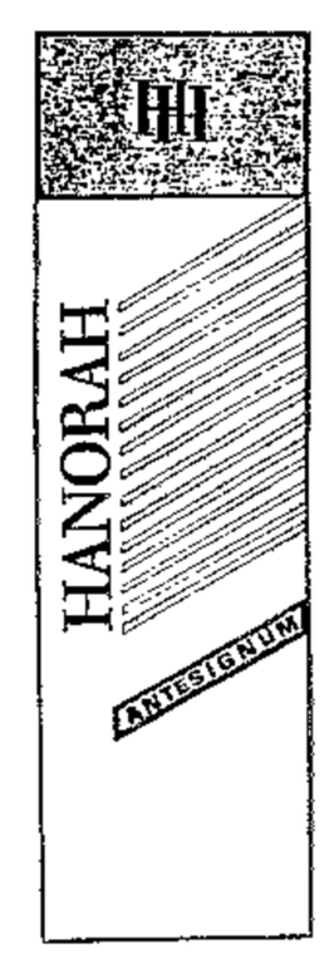 HANORAH Logo (WIPO, 10/17/1989)