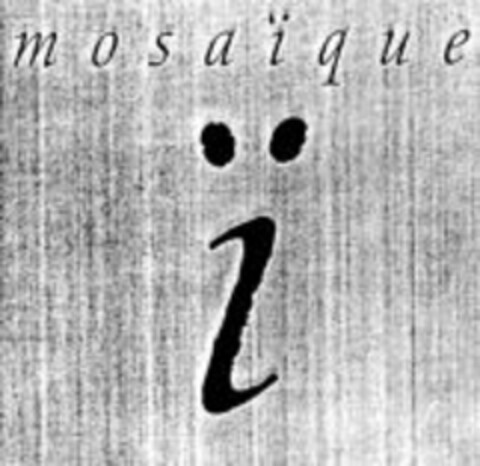 mosaïque ï Logo (WIPO, 07/14/1998)