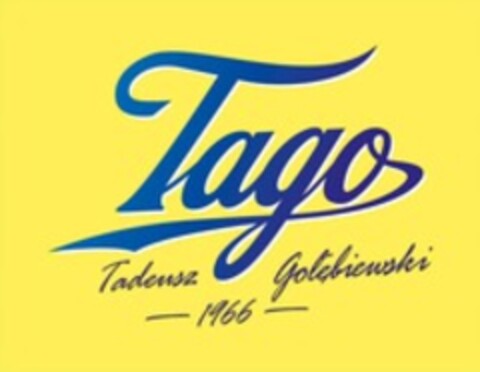 TAGO Tadeusz Golebiewski 1966 Logo (WIPO, 29.11.2013)