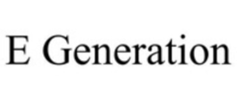 E Generation Logo (WIPO, 02/16/2015)