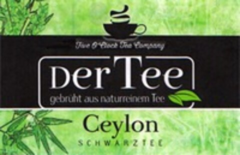 Der Tee gebrüht aus naturreinem Tee Logo (WIPO, 01/23/2020)