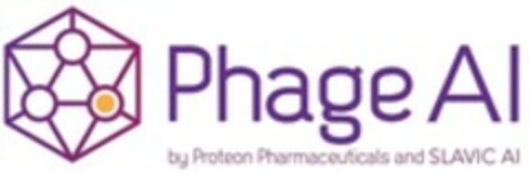 Phage AI by Proteon Pharmaceuticals and SLAVIC AI Logo (WIPO, 07.09.2021)