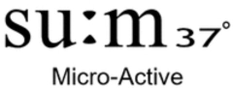 su:m 37° Micro-Active Logo (WIPO, 03.04.2023)