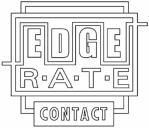 EDGE RATE CONTACT Logo (WIPO, 08.04.2014)