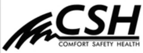 CSH COMFORT SAFETY HEALTH Logo (WIPO, 02/19/2016)