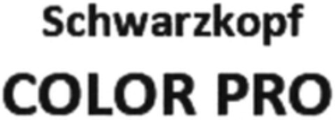 Schwarzkopf COLOR PRO Logo (WIPO, 08/09/2016)
