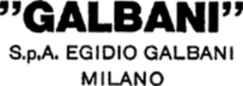 GALBANI Logo (WIPO, 25.05.1948)