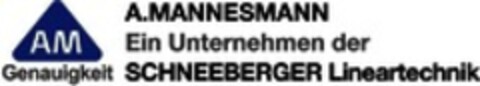 AM Genauigkeit A. MANNESMANN Ein Unternehmen der SCHNEEBERGER Lineartechnik Logo (WIPO, 11.01.2019)