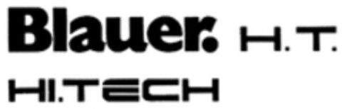 Blauer. H.T. HI.TECH Logo (WIPO, 14.02.2020)