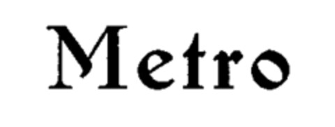 Metro Logo (WIPO, 07/30/1951)