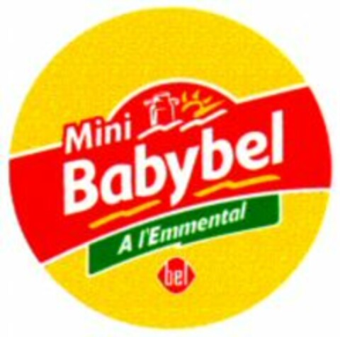 Mini Babybel A l'Emmental bel Logo (WIPO, 10.07.1997)