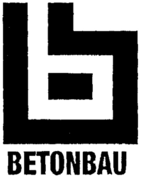 b BETONBAU Logo (WIPO, 15.07.1997)