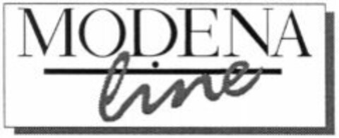 MODENA line Logo (WIPO, 06/09/1999)