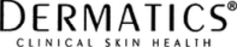 DERMATICS CLINICAL SKIN HEALTH Logo (WIPO, 15.08.2007)