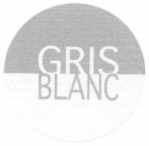 GRIS BLANC Logo (WIPO, 27.07.2010)