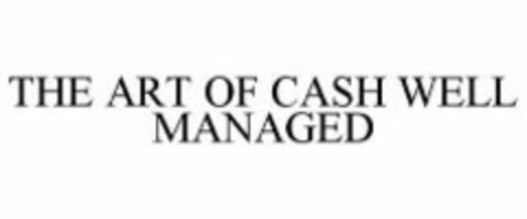 THE ART OF CASH WELL MANAGED Logo (WIPO, 16.12.2011)