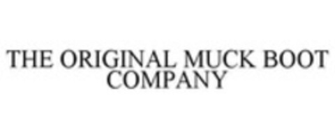 THE ORIGINAL MUCK BOOT COMPANY Logo (WIPO, 09.10.2014)