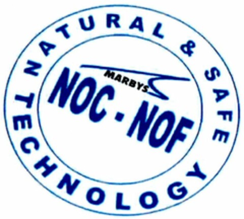 MARBYS NOC-NOF NATURAL & SAFE TECHNOLOGY Logo (WIPO, 02/22/2018)