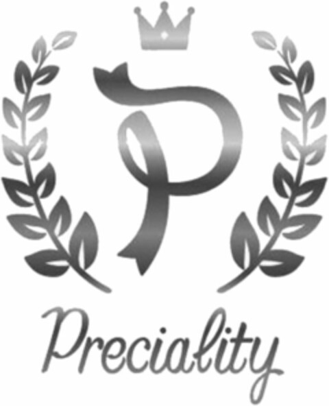 P Preciality Logo (WIPO, 03/28/2019)