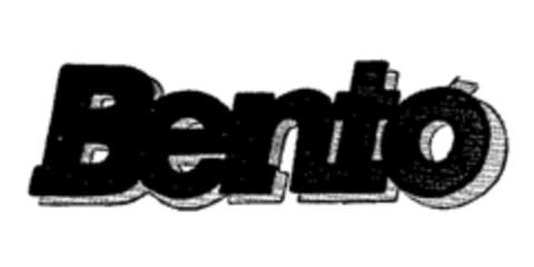 Bento Logo (WIPO, 15.01.1988)