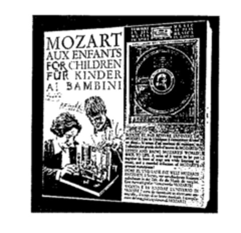 MOZART AUX ENFANTS Logo (WIPO, 22.02.1991)